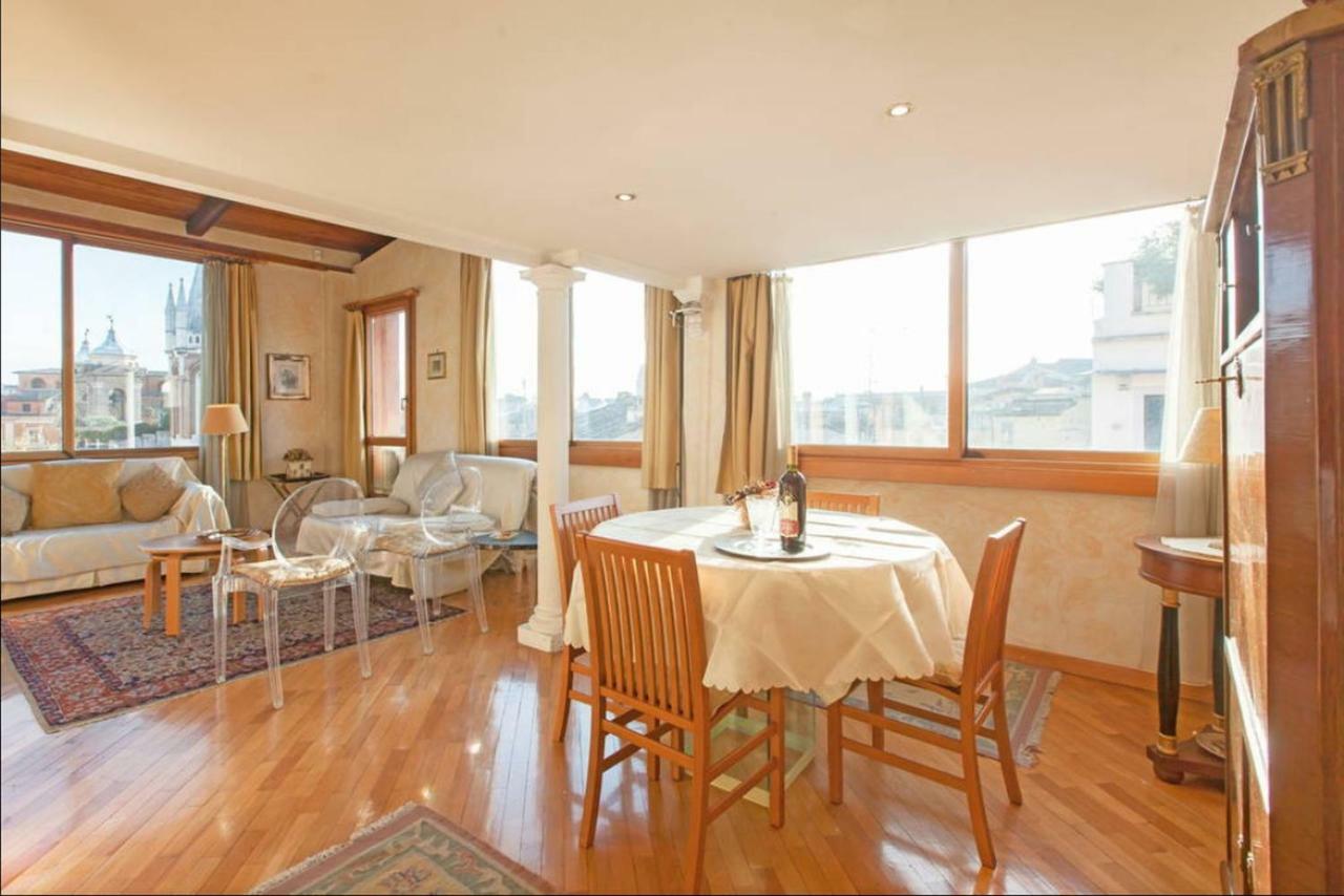 Amazing Panoramic Artist'S Loft Spanish Steps Roma Dış mekan fotoğraf