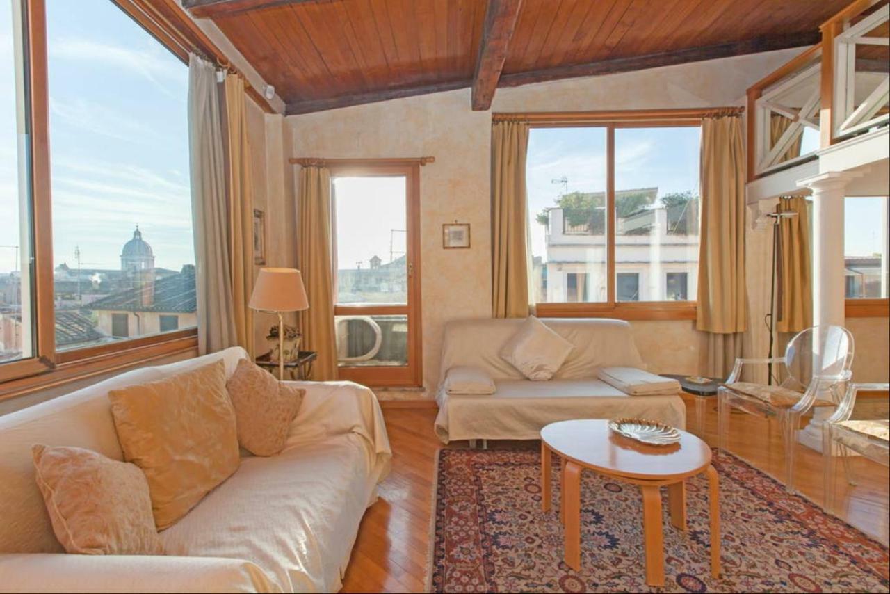 Amazing Panoramic Artist'S Loft Spanish Steps Roma Dış mekan fotoğraf